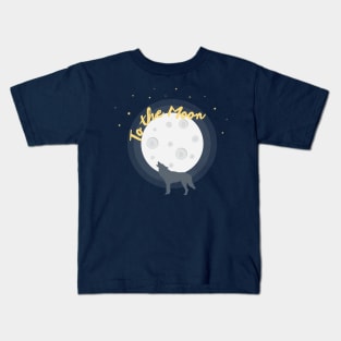 To the Moon (cryptocurrency) Kids T-Shirt